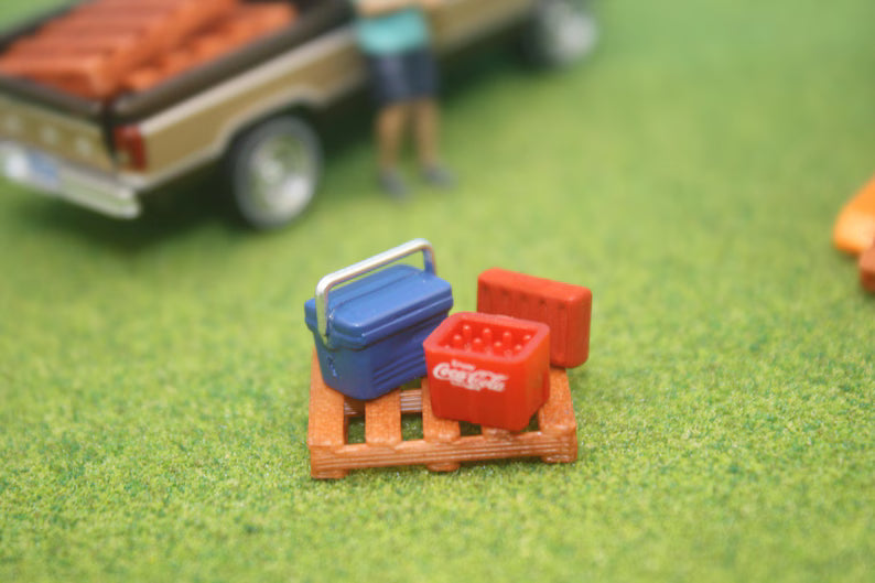 1:64 Scale "Wooden"48x40' Pallet (Pack of 6 or 20)