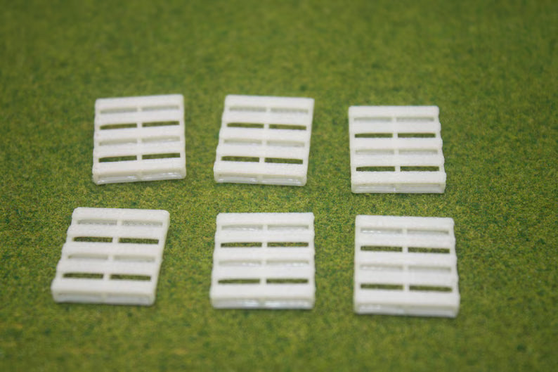 1:64 Scale "Wooden"48x40' Pallet (Pack of 6 or 20)